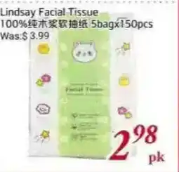 Tone Tai Supermarket Lindsay Facial Tissue offer