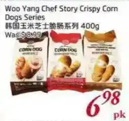 Tone Tai Supermarket Woo Yang Chef Story Crispy Corn Dogs Series offer