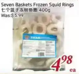 Tone Tai Supermarket Seven Baskets Frozen Squid Rings offer