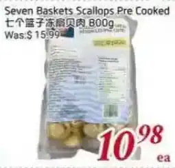 Tone Tai Supermarket Seven Baskets Scallops Pre Cooked offer