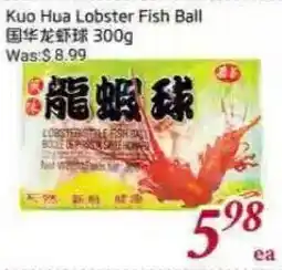 Tone Tai Supermarket Kuo Hua Lobster Fish Ball offer