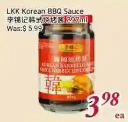 Tone Tai Supermarket LKK Korean BBQ Sauce offer