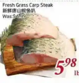 Tone Tai Supermarket Fresh Grass Carp Steak offer