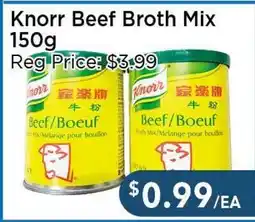 Blue Sky Supermarket Knorr Beef Broth Mix offer
