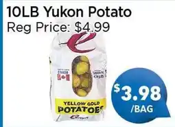 Blue Sky Supermarket 10LB Yukon Potato offer