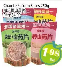 Food Depot Supermarket Chao Le Fu Yam Slices offer