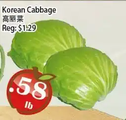 Food Depot Supermarket Korean Cabbage offer