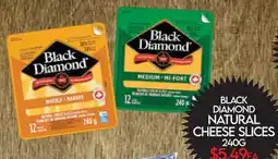 Fiesta Farms BLACK DIAMOND NATURAL CHEESE SLICES offer