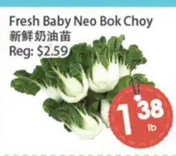 Fresh Palace Supermarket Fresh Baby Neo Bok Choy offer