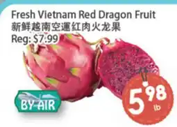 Fresh Palace Supermarket Fresh Vietnam Red Dragon Fruit offer