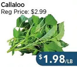 Blue Sky Supermarket Callaloo offer