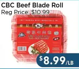 Blue Sky Supermarket CBC beef blade roll offer