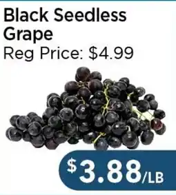 Blue Sky Supermarket Black Seedless Grape offer