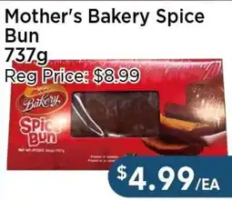 Blue Sky Supermarket Mother's Bakery Spice Bun offer