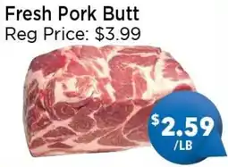 Blue Sky Supermarket Fresh Pork Butt offer