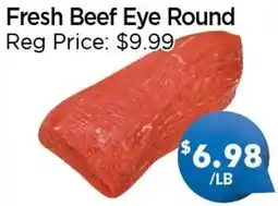 Blue Sky Supermarket Fresh Beef Eye Round offer