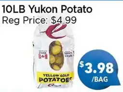 Blue Sky Supermarket Comco Yukon Potato offer