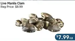 Blue Sky Supermarket Live Manila Clam offer