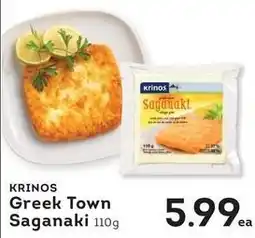 Fresh St Market Krinos Greek Town Saganaki offer