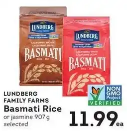 Fresh St Market Lundberg family farms basmati rice offer