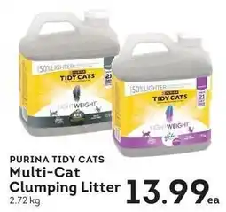 Fresh St Market Purina Tidy Cats Multi-Cat Clumping Litter offer