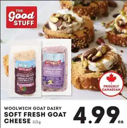 Fresh St Market Woolwich goat dairy soft fresh goat cheese offer