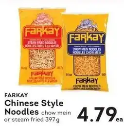Fresh St Market Farkay Chinese Style Noodles offer