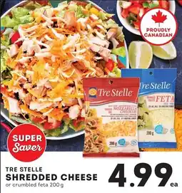 Fresh St Market Tre Stelle shredded cheese offer
