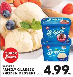 Fresh St Market Breyers family classic frozen dessert offer