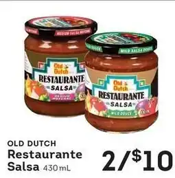 Fresh St Market Old Dutch Restaurante Salsa offer