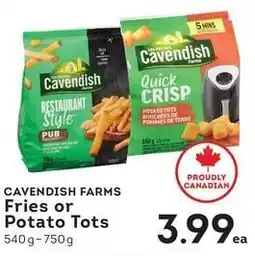 Fresh St Market Cavendish Farms Fries or Potato Tots offer