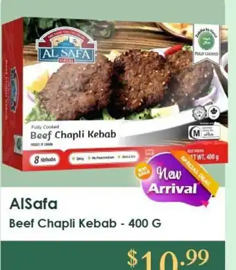 AlSafa Beef Chapli Kebab