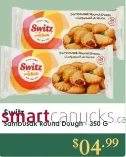 Roua Food Market Switz sambusak round dough offer