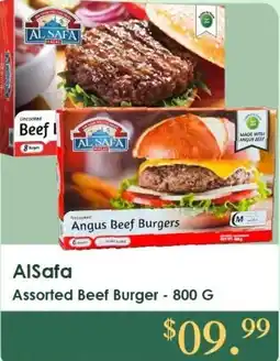 Roua Food Market AlSafa assorted beef burger offer