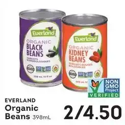 Fresh St Market Everland Organic Beans offer