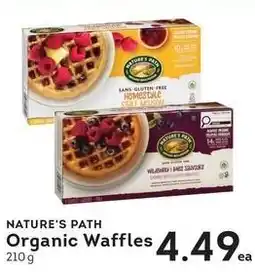 Fresh St Market Nature's Path Organic Waffles offer