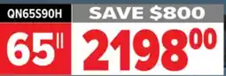 2001 Audio Video QN65S90H - 65 4K OLED AI HDR+ GLARE FRE offer