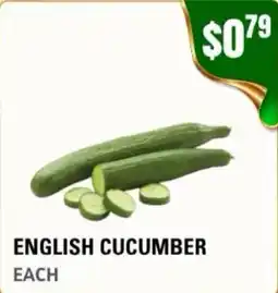 Atiya's Fresh Farm English cucumber offer