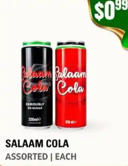 Atiya's Fresh Farm Salaam Cola Assorted offer