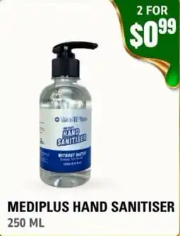 Atiya's Fresh Farm Mediplus hand sanitiser offer