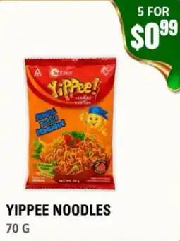 Atiya's Fresh Farm Yippee noodles offer
