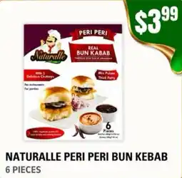 Atiya's Fresh Farm Naturalle peri peri bun kebab offer
