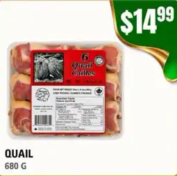 Atiya's Fresh Farm Quail offer