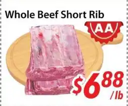 Bestco Food Mart Whole Beef Short Rib offer