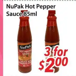 Bestco Food Mart NuPak Hot Pepper Sauce offer