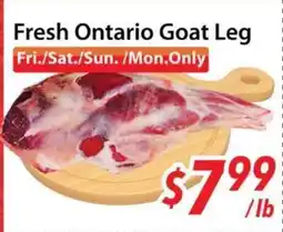 Bestco Food Mart Fresh Ontario Goat Leg offer