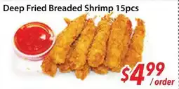Bestco Food Mart Deep Fried Breaded Shrimp 15pcs offer