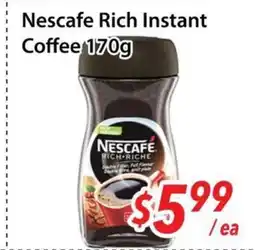 Bestco Food Mart Nescafe Rich Instant Coffee offer