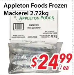 Bestco Food Mart Appleton Foods Frozen Mackerel offer