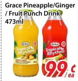 Bestco Food Mart Grace Pineapple/Ginger Fruit Punch Drink offer
